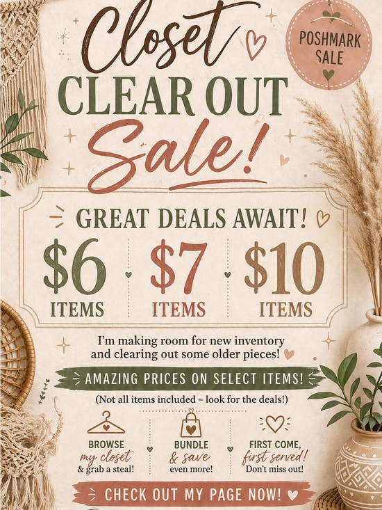 Other - Closet Clear Out Sale